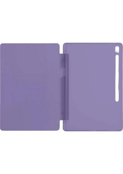 Ieg iPad Pro 11 (2024) Kılıf Kalemlikli Hugo Tablet Kılıfı - Mor modelleri