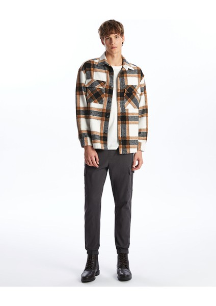 Yeni Sezon Rahat Kalıp Uzun Kollu Ekose Erkek Oduncu Gömlek Ceket fiyatları