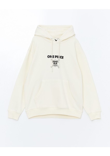 Yeni Sezon Uzun Kollu One Piece Baskılı Erkek Kalın Hoodie indirimleri