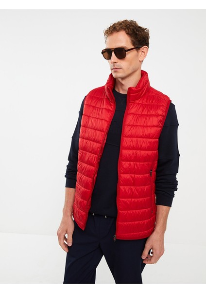 Yeni Sezon Standart Kalıp Dik Yaka Erkek Şişme Yelek modelleri