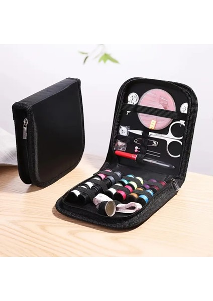 24 Parça Çantalı Dikiş Seti – Portatif Seyahat ve Ev Tipi Tam Donanımlı fiyatları