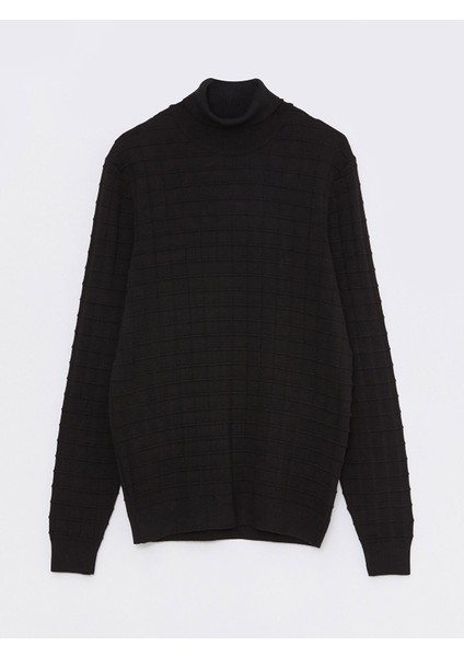 Yeni Sezon Balıkçı Yaka Uzun Kollu Erkek Triko Kazak