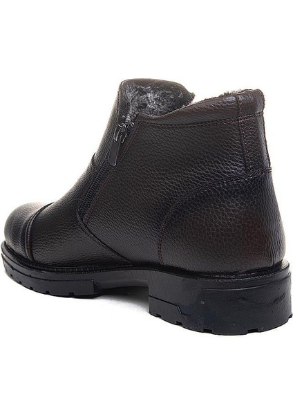 Siyah Çift Fermuarlı Su Geçirmez Içi Yünlü Erkek Kısa Bot modelleri