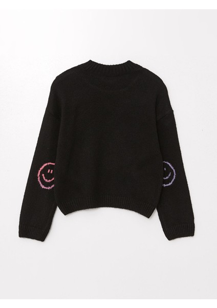 Yeni Sezon Bisiklet Yaka Kız Çocuk Triko Kazak fiyatları