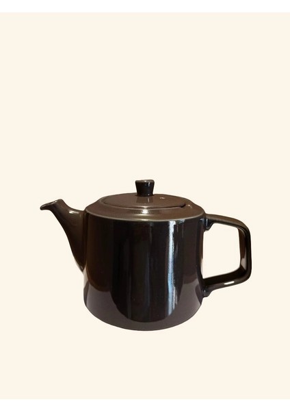 Tisana Porselen Demlik 1500 cc Büyük Boy, Füme Renk fiyatları