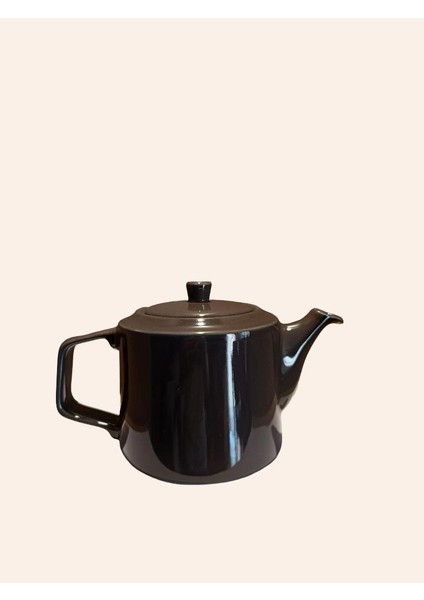 Tisana Porselen Demlik 1500 cc Büyük Boy, Füme Renk indirimleri