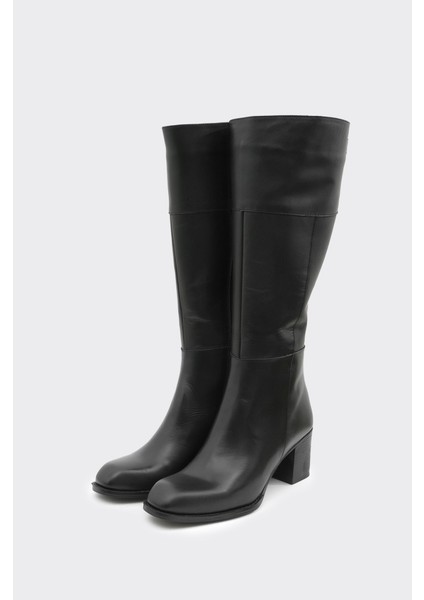 Hakiki Deri Fermuarlı Kadın Çizme fiyatları