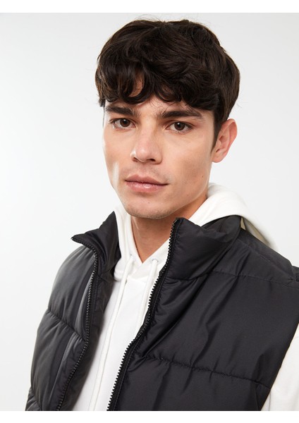 Yeni Sezon Standart Kalıp Dik Yaka Erkek Şişme Yelek modelleri