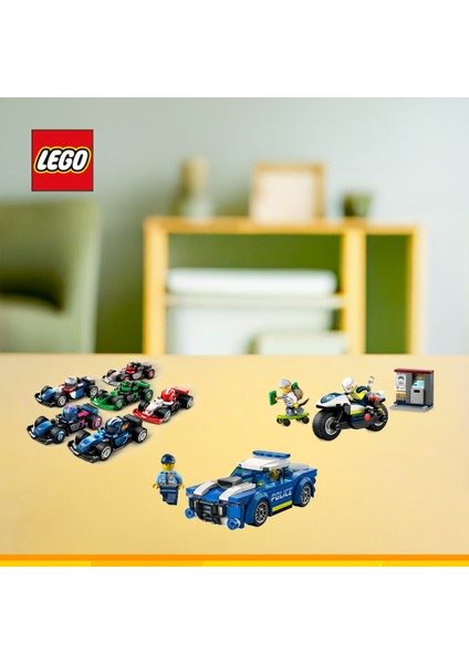 City Polis Macera 3’lü Özel Set Paket (Polis Araba + Polis Motosikletli Kovalamaca + Mini Formu fiyatları