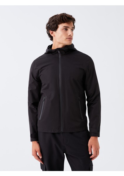 Yeni Sezon Standart Kalıp Kapüşonlu Erkek Yağmurluk