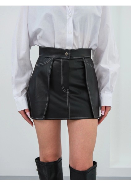 Kontrast Deri Etek Siyah W260015 indirimleri