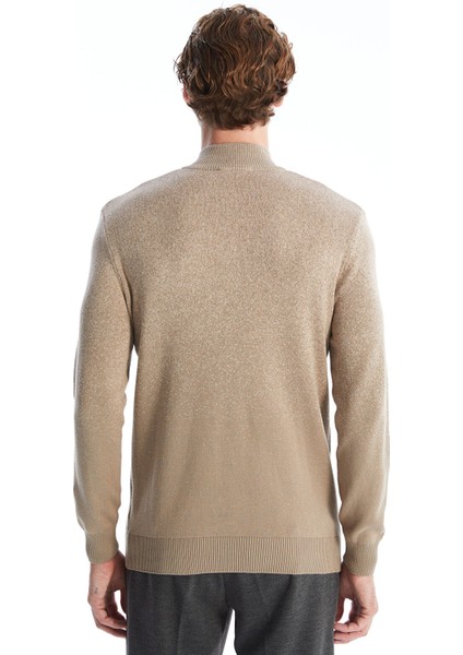 Yeni Sezon Dik Yaka Uzun Kollu Erkek Triko Kazak fırsatları