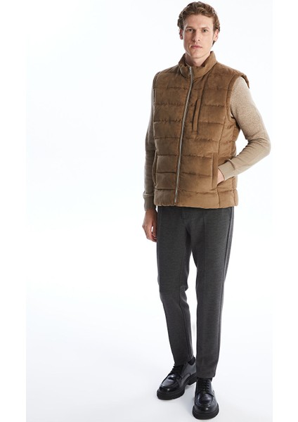 Yeni Sezon Standart Kalıp Dik Yaka Erkek Şişme Yelek fiyatları