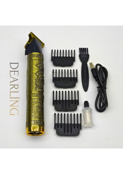 RF-1862 Profesyonel T-Bıçak Saç & Sakal Tıraş Makinesi – Kablosuz, 4 Taraklı modelleri