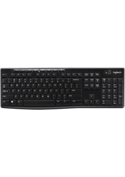 Logıtech K270 Tr Kablosuz Multimedya Siyah Unıfyıng Klavye
