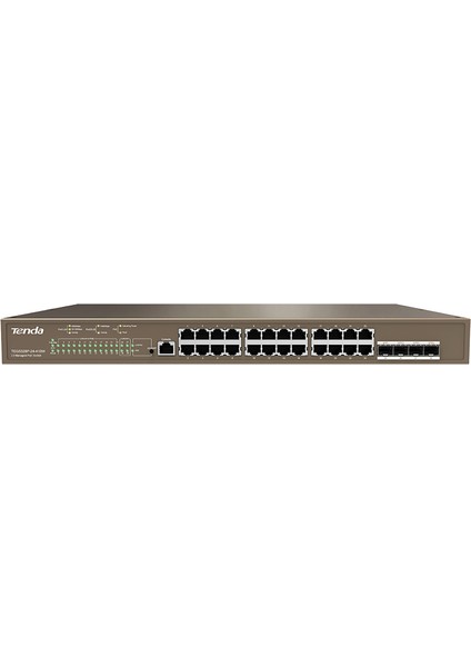 Tenda TEG5328P-24-410W 24 Port Poe 10/100/1000 410W Yonetılebılır Desktop Swıtch modelleri