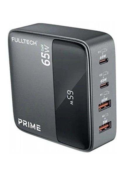 65W Masaüstü 4 Portlu Hızlı Şarj Cihazı Istasyonu 2xusb-A, 2xtype-C Giriş,1,5 Mt. Kablo fiyatları