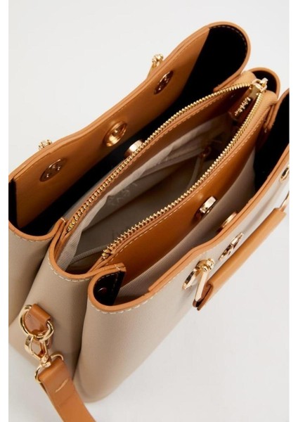 Omuz Askılı Kadın El Çanta 930534 Bej indirimleri