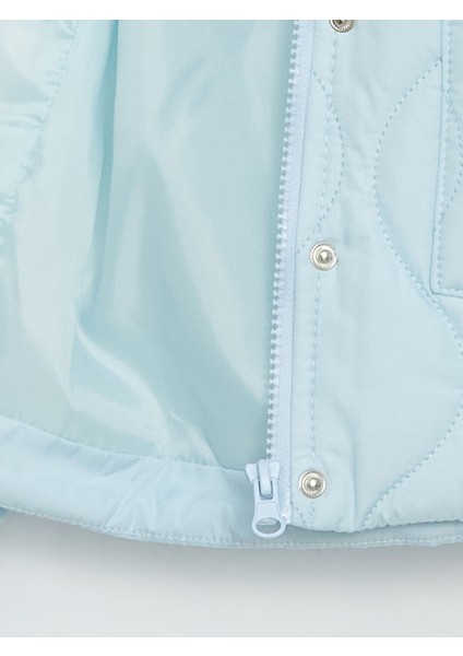 Yeni Sezon Kapüşonlu Kapitone Kız Çocuk Mont modelleri