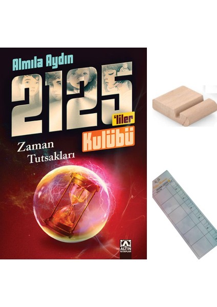 Rauf ve 2125'LILER Kulübü - Zaman Tutsakları / Almila Aydın/ Ortaokul Hikaye +Tablet Tutucu