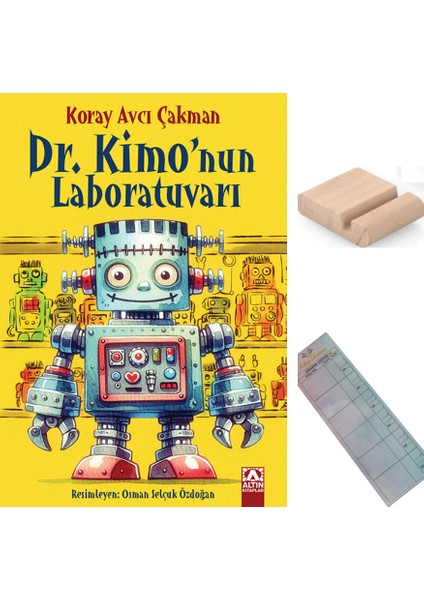 Dr. Kimo'nun Labaratuvarı / Koray Avcı Çakman / 5-6-7-8. Sınıf / 10-13 Yaş Hikaye +Tablet Tutucu