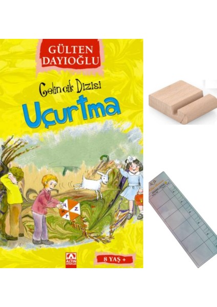 Uçurtma / Gelincik Dizisi / Gülten Dayıoğlu / 3. Sınıf / 8-9 Yaş Hikaye+Tablet Tutucu