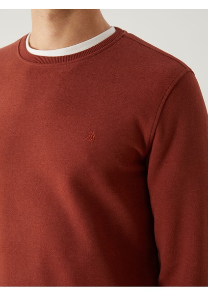 Yeni Sezon Bisiklet Yaka Uzun Kollu Erkek Sweatshirt modelleri