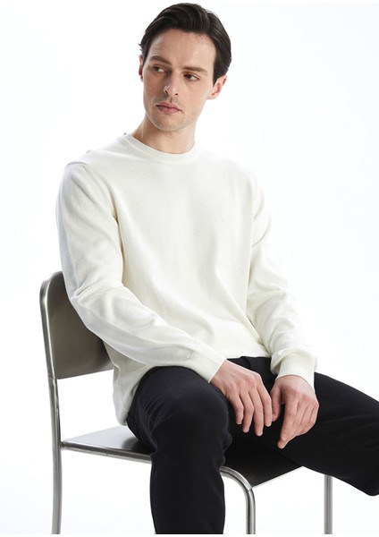 Yeni Sezon Bisiklet Yaka Erkek Triko Kazak