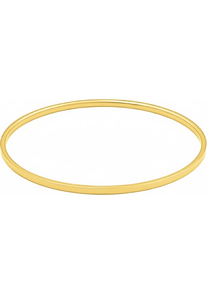 Kadın Çelik Ajda Bileklik - Tekli Model - Altın Renk