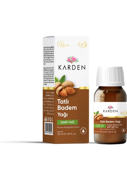 Tatlı Badem Yağı 50 ml