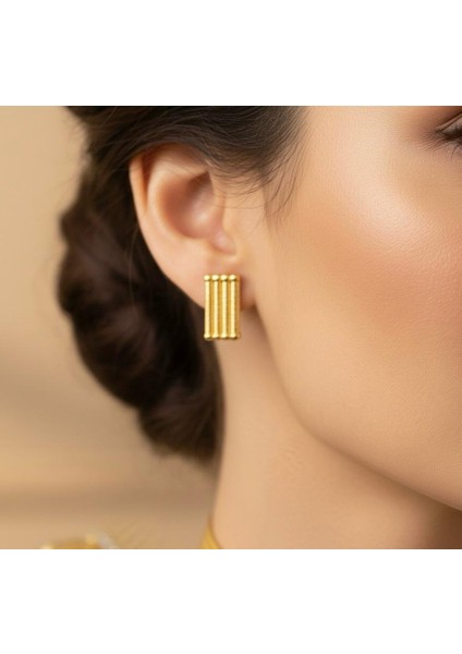 Trabzon Hasırı Gerdanlık Seti Kolye Bileklik ve Küpe Üçlü Takım Altın Görünümlü Zarif Model Kuyumcu Işçiliğinde Birebir Aynı fırsatları