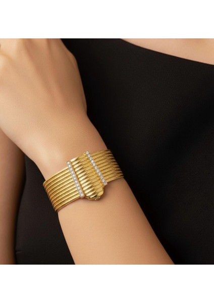 Trabzon Hasırı Gerdanlık Seti Kolye Bileklik ve Küpe Üçlü Takım Altın Görünümlü Zarif Model Kuyumcu Işçiliğinde Birebir Aynı indirimleri