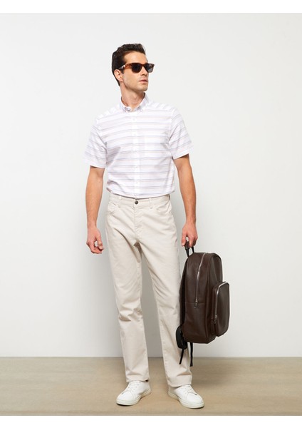 Yeni Sezon Standart Kalıp Armürlü Erkek Pantolon fiyatları