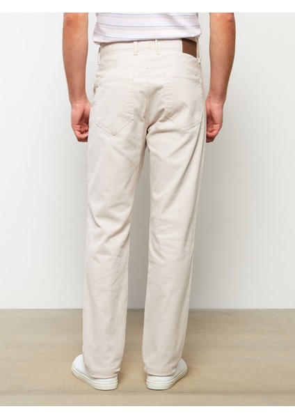 Yeni Sezon Standart Kalıp Armürlü Erkek Pantolon indirimleri