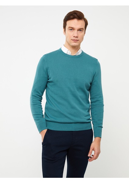 Yeni Sezon Bisiklet Yaka Erkek Triko Kazak