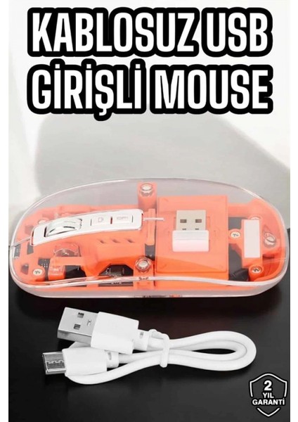 Fare Mouse Çift Modlu Kablosuz Bağlantılı 2.4GHz Destekli fiyatları