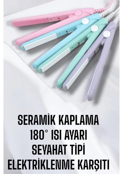 Ieg® Kompakt ve Hafif: Elektriklenme Karşıtı Mini Saç Düzleştirici indirimleri