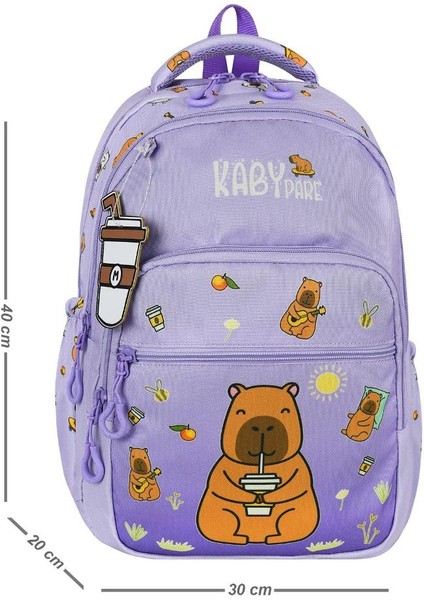 Kapipara Ilkokul Çantası 3 Lü Set Lila modelleri