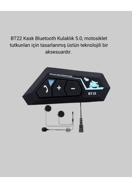 Lvsqvr BT22 Kask Bluetooth Kulaklık 5.0 Gürültü Engelleyici ve Eller Serbest Kullanım fırsatları