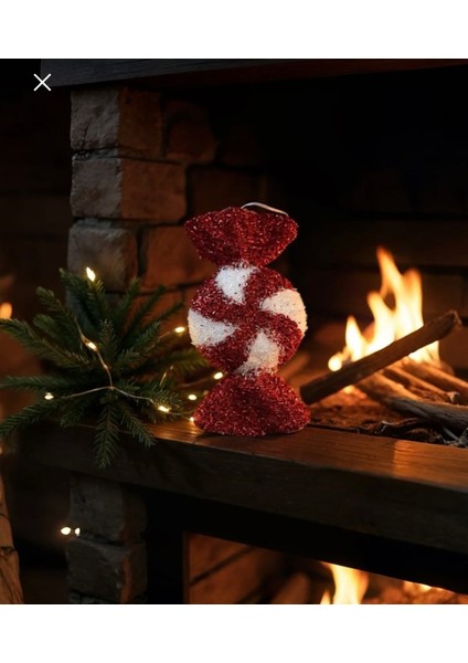 Yılbaşı Şeker Asma Süs 28 cm fiyatları