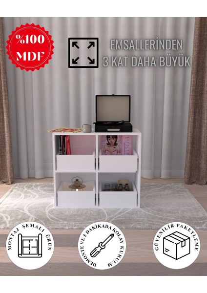 Pikap Dolabı 4 Çekmeceli | %100 Mdf