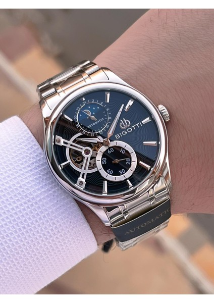 Otomatik ve Kurmalı Çelik Karatma ve Renk Atma Yapmaz 5 Atm Erkek Kol Saati EBG.10683.2 modelleri