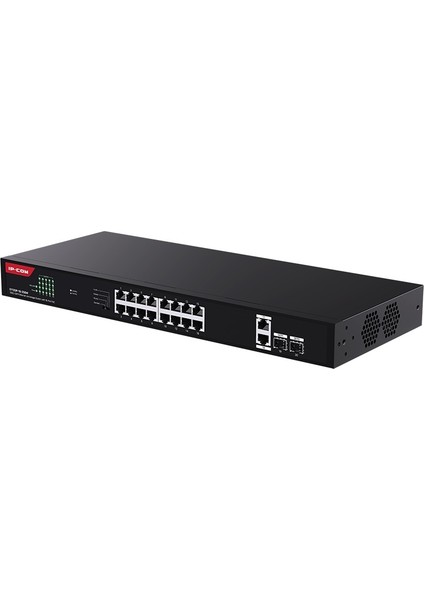 Ip-Com IP-G1120P-16-250W 16 Port Poe 10/100/1000 2 x Sfp 250W Yonetılemez Rack Mount Swıtch modelleri