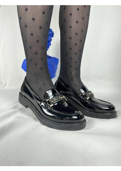 Lvsqvr KB-803 Kuback Kömür Rugan Günlük Kadın Babet (Numara: 38) fırsatları