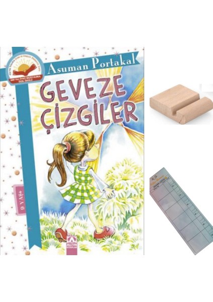 Geveze Çizgiler / Asuman Portakal / 3. Sınıf / 8-9 Yaş Hikaye+Tablet Tutucu+Takip Ayracı