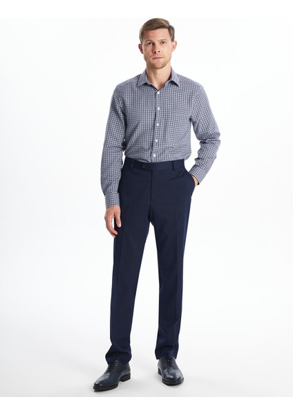 Yeni Sezon Regular Fit Uzun Kollu Ekose Gabardin Erkek Gömlek fiyatları