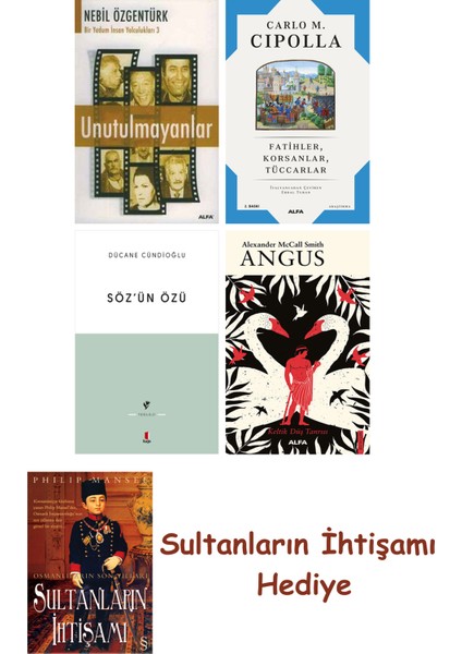 Unutulmayanlar + Fatihler Korsanlar Tüccarlar + Söz'ün Özü + Ang... + Sultanların Ihtişamı