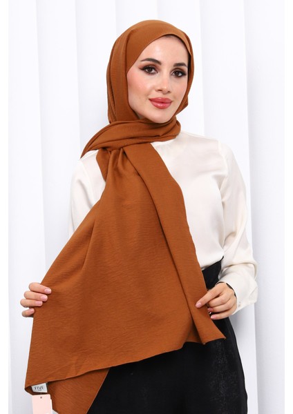 Taba Pamuklu Caz Şal