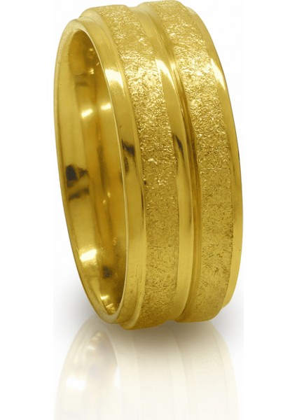 Altın Renk Modern Tasarım 316L Kalite Paslanmaz Kadın Çelik Yüzük Alyans - 21 Ölçü fiyatları