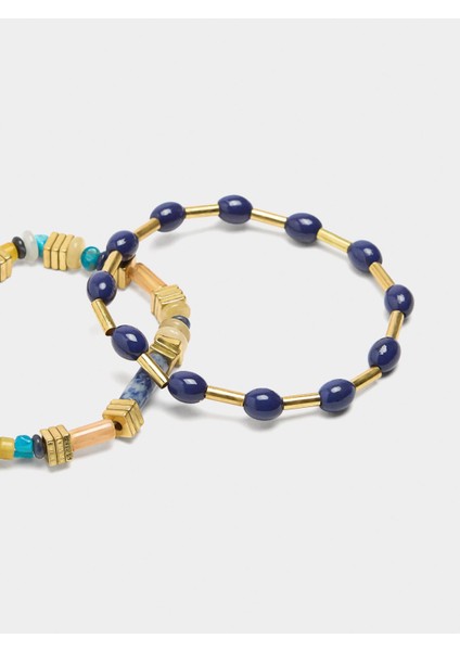 Taşlı Elastik Bileklik Seti